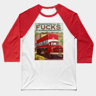 don't give a fuck Baseball T-Shirt